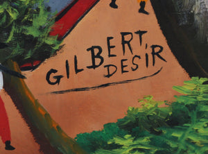 Street by the Sea Oil | Gilbert Desire,{{product.type}}