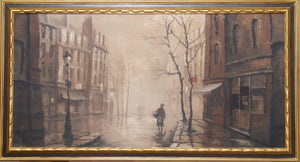 Street Scene Oil | Rodolfo Tarallo,{{product.type}}