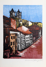 Street Scene with Church II from the Bahia Portfolio Woodcut | Emanoel Araujo,{{product.type}}