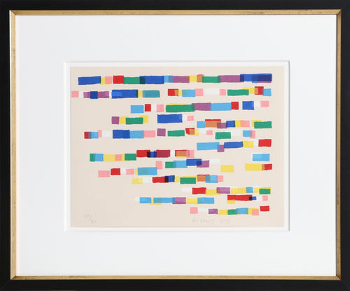 Strokes Screenprint | Piero Dorazio,{{product.type}}