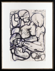 Study for Sculpture ink | Ernst Neizvestny,{{product.type}}