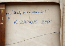 Study in Counterpoint Oil | Kestutis Edward Zapkus,{{product.type}}