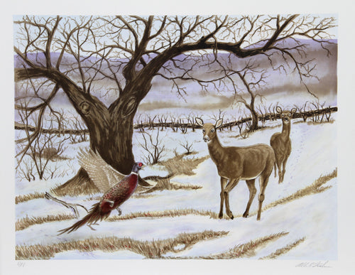 Sudden Spring Meeting Lithograph | Allen Friedman,{{product.type}}