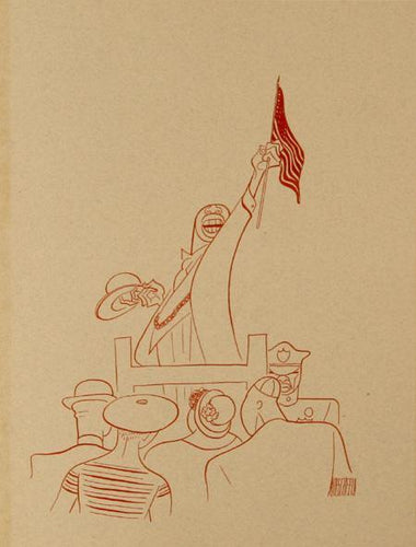 Sugar Hill Statesman Lithograph | Al Hirschfeld,{{product.type}}