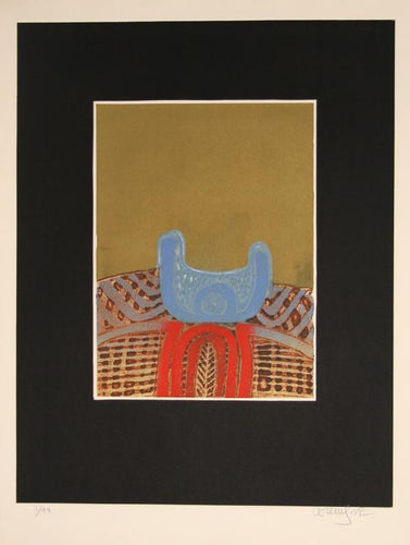 Suite I  - Blue Basket Etching | Arun Bose,{{product.type}}
