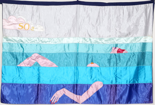 Sulfur Dioxide (SO2) - Resting Nude Tapestries and Textiles | Barowetti,{{product.type}}