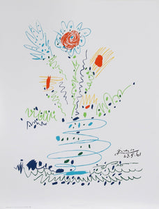 Summer Bouquet Poster | Pablo Picasso,{{product.type}}