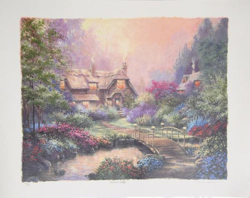 Summer Cottage Screenprint | Andrew Warden,{{product.type}}