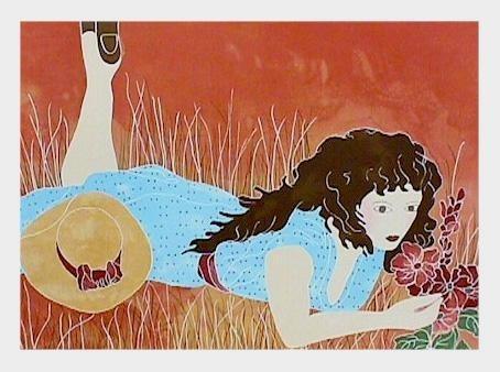 Summer Day Lithograph | Gina Lombardi Bratter,{{product.type}}