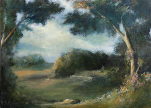 Summer Field Oil | Unknown Artist,{{product.type}}