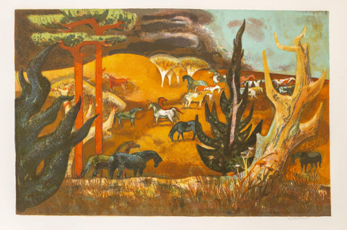 Summer Gold Lithograph | Millard Owen Sheets,{{product.type}}