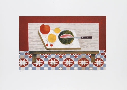 Summer Melon Lithograph | Mary Faulconer,{{product.type}}