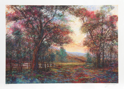 Summer Pastures Lithograph | Michael Schofield,{{product.type}}