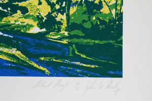 Summer Pond Screenprint | John M. Healy,{{product.type}}