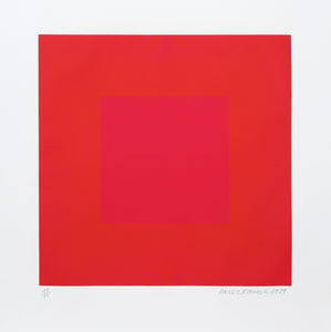 Summer Suite (Red with Gold IV) Etching | Richard Anuszkiewicz,{{product.type}}