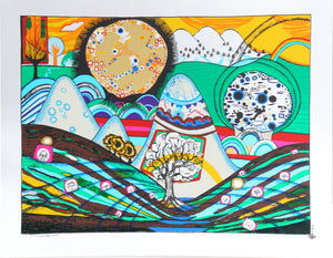 Sun and Moon Beauty Contest from Vienna Daydreams Screenprint | Helmut Kand,{{product.type}}