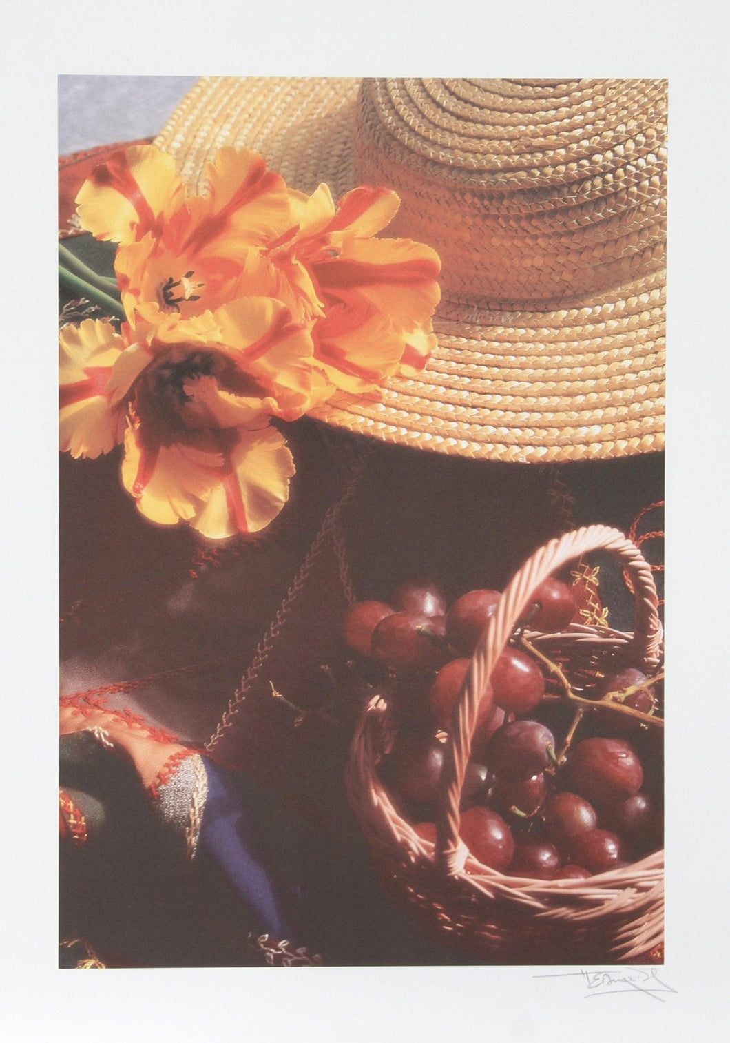 Sun Hat Lithograph | Harvey Edwards,{{product.type}}
