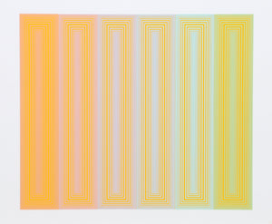 Sun Keyed Screenprint | Richard Anuszkiewicz,{{product.type}}