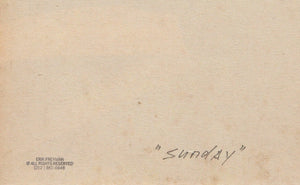 Sunday acrylic | Erik Freyman,{{product.type}}