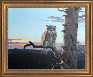 Sundown (Owl) Oil | Marcel Bordei,{{product.type}}