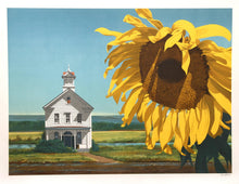 Sunflower Lithograph | Harry Devlin,{{product.type}}
