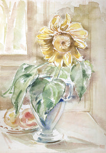 Sunflower Watercolor | Charles Blaze Vukovich,{{product.type}}