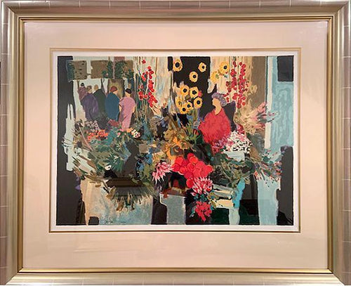 Sunflowers Screenprint | Claude Fauchère,{{product.type}}