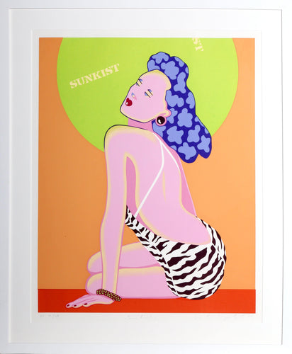 Sunkist screenprint | Kiki Kogelnik,{{product.type}}