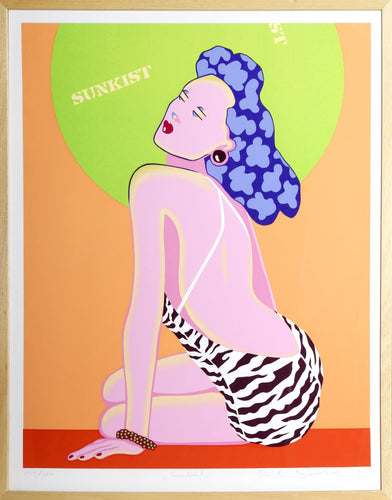 Sunkist Screenprint | Kiki Kogelnik,{{product.type}}