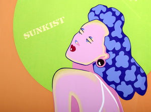 Sunkist screenprint | Kiki Kogelnik,{{product.type}}