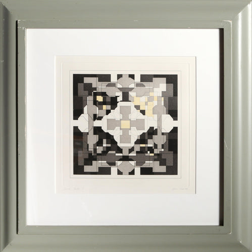 Sunlit Garden I Etching | Vikki Slowe,{{product.type}}