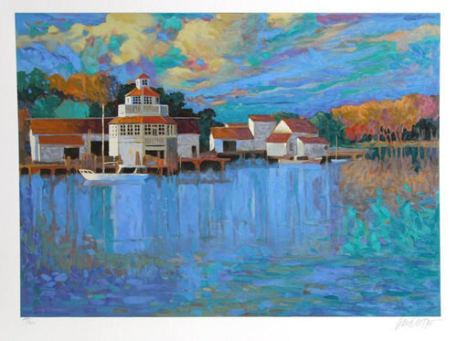 Sunrise at Dye's Inlet II Screenprint | Max Hayslette,{{product.type}}