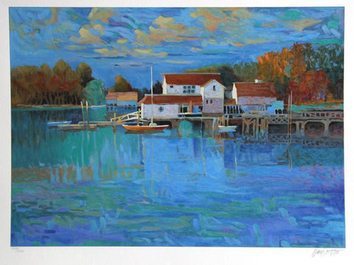 Sunrise at Dye's Inlet Screenprint | Max Hayslette,{{product.type}}