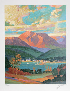 Sunrise Suite III Lithograph | Max Hayslette,{{product.type}}