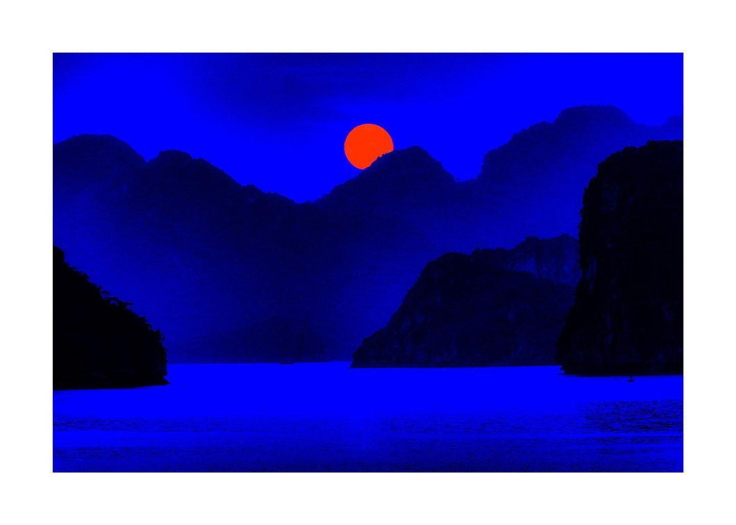Sunset at Ha Long Bay Color | Bob Kolb,{{product.type}}