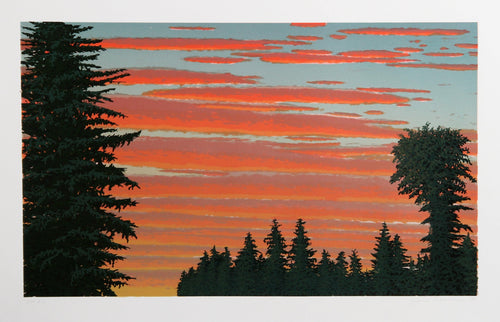 Sunset Lithograph | John Beerman,{{product.type}}