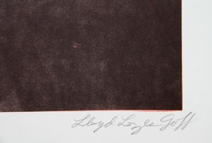 Sunset Lithograph | Lloyd Lozes Goff,{{product.type}}