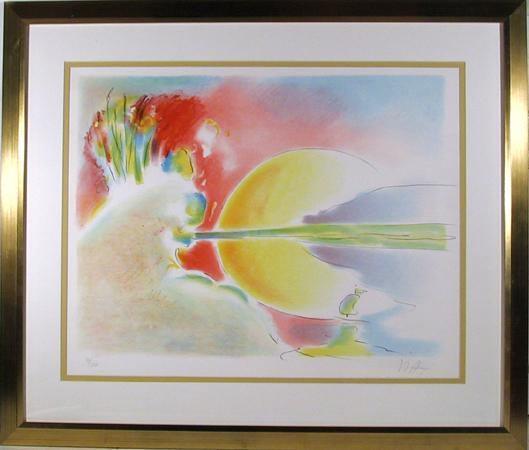 Sunset Lithograph | Peter Max,{{product.type}}