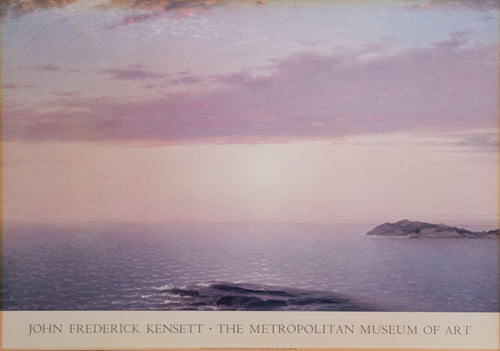 Sunset Poster | John Kensett,{{product.type}}