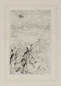 Sur la Plage, a Bernaval Etching | Pierre-Auguste Renoir,{{product.type}}