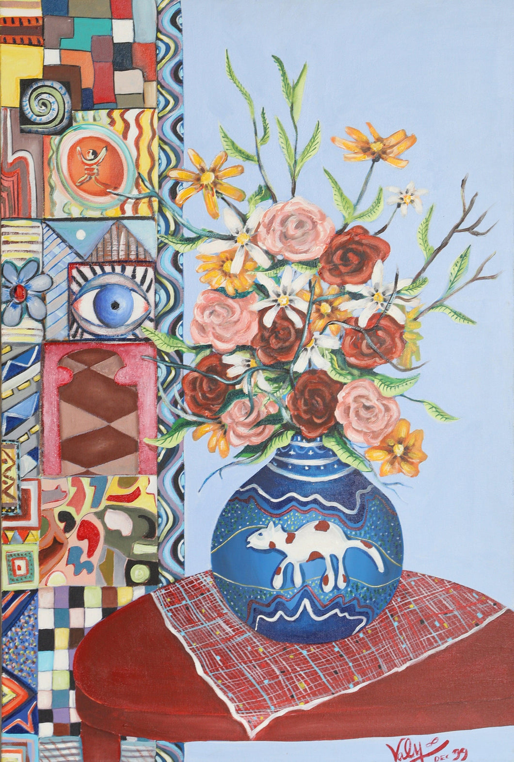 Sur La Table II Oil | Philippe Valy,{{product.type}}