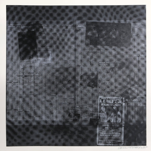 Surface Series from Currents, #51 Screenprint | Robert Rauschenberg,{{product.type}}