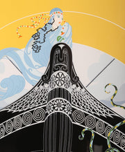 Surprises of the Sea Screenprint | Erté,{{product.type}}