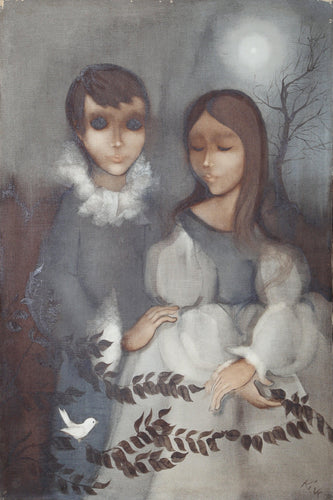 Surreal Portrait 1 Oil | Richard Kirk,{{product.type}}