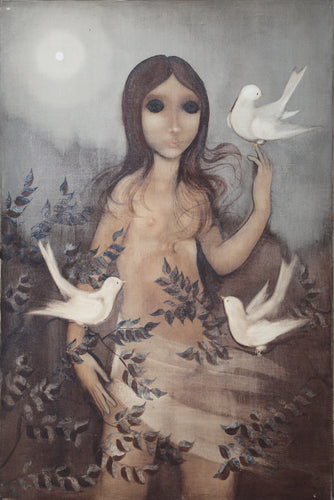 Surreal Portrait 7 Oil | Richard Kirk,{{product.type}}