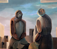 Surrealist City Scene Oil | R.J. Soto,{{product.type}}