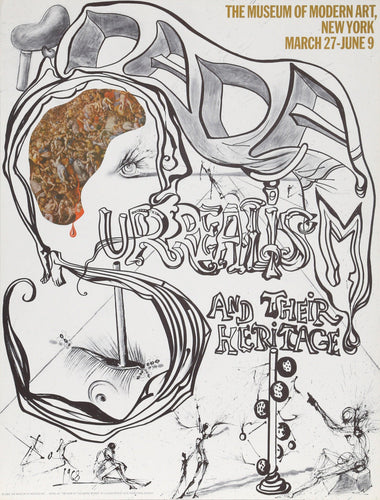 Surrealists and their Heritage Poster | Salvador Dalí,{{product.type}}
