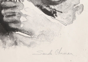 Sweetest Touch lithograph | Sandu Liberman,{{product.type}}