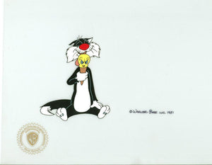 Sylvester and Tweety in Looney, Looney, Bugs Bunny Movie Comic Book / Animation | Warner Bros. Cartoons,{{product.type}}