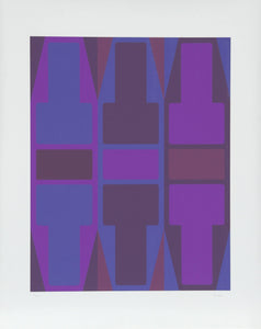 T Series (Purple) Screenprint | Arthur Boden,{{product.type}}